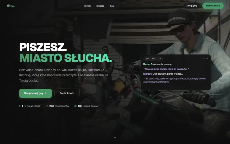 Panele administratora (DashBoard) - projekt strony internetowej